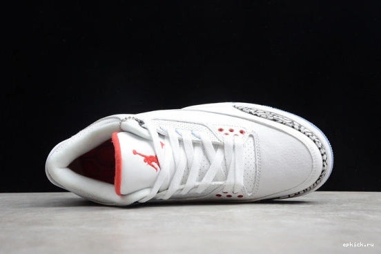 Cheap EP Retro Cement Air Free Line Throw White 3 Jordan 923096-101 923096-101 0421